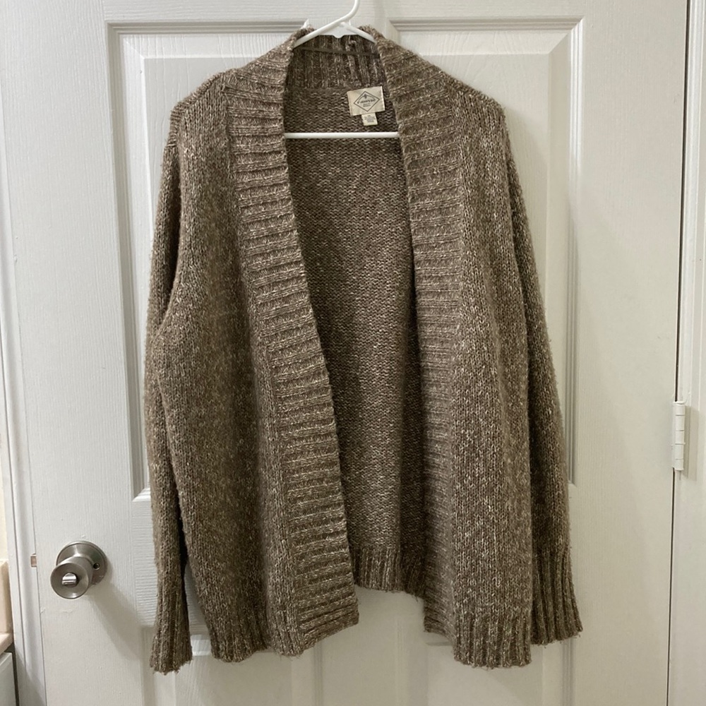 Women’s Knit Open Front Cardigan Size XL